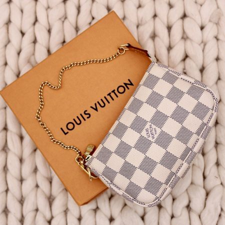 Mini Pochette Accessoires en toile damier azur - Louis Vuitton Dressingment Votre