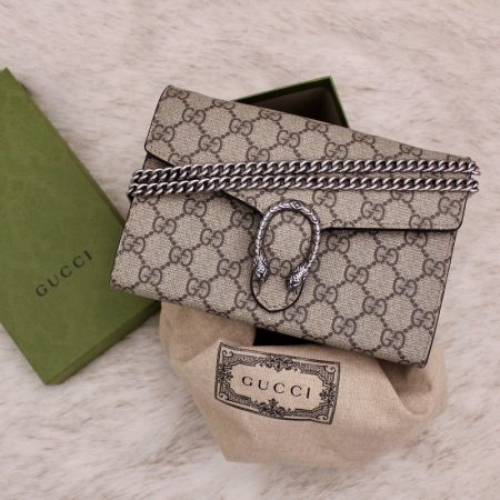 Wallet on Chain Dionysus en toile suprême GG - Gucci Dressingment Votre