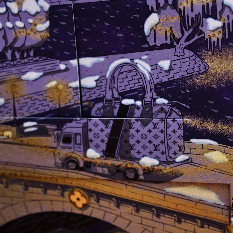 Calendrier de l'Avent Louis Vuitton Argenté ref.775634 - Joli Closet