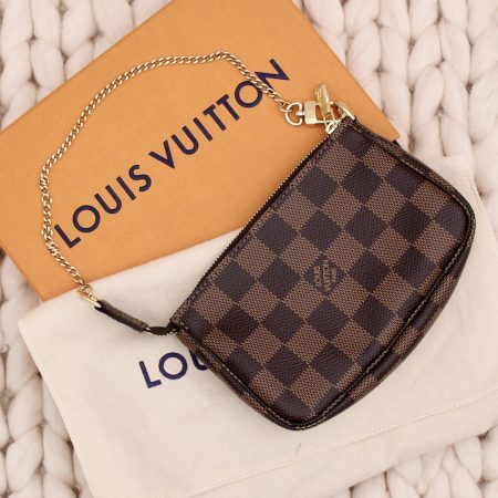 Mini Pochette Accessoires en toile damier ébène - Louis Vuitton Dressingment Votre