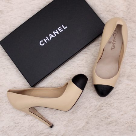 Escarpins en cuir bicolore p.40 - Chanel Dressingment Votre