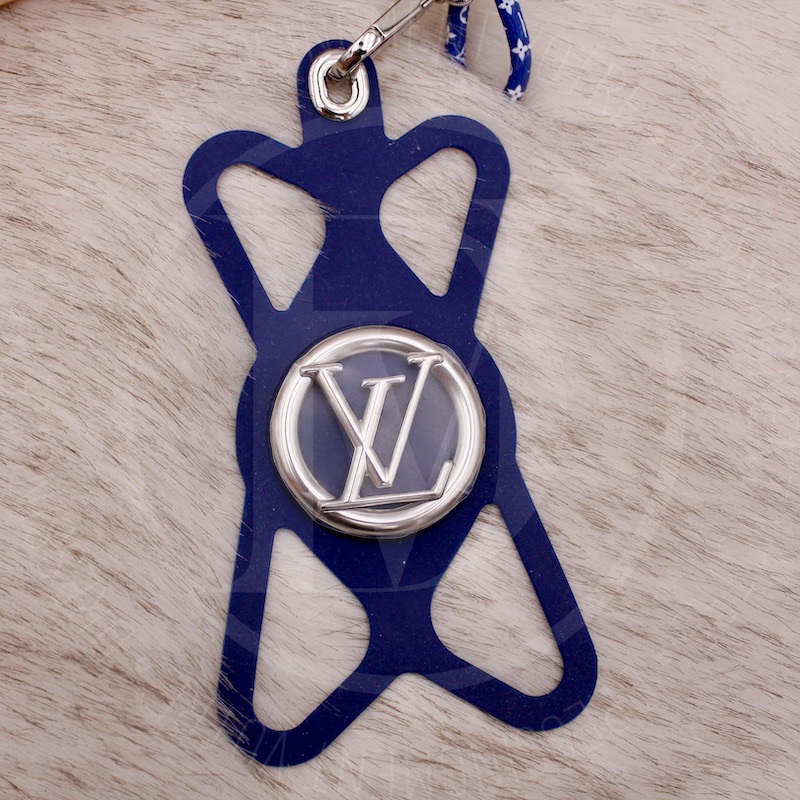 Louis Vuitton Monogram Louise Phone Holder - Blue Keychains