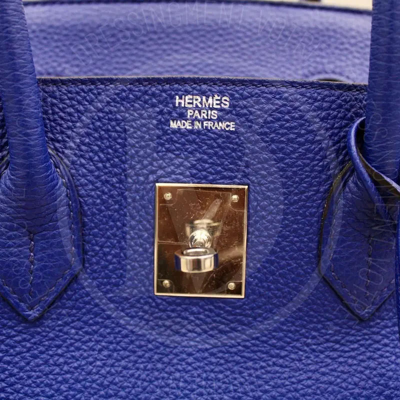 Hermes Birkin 35 Bleu Jean Epsom Gold Hardware #C - Vendome Monte Carlo