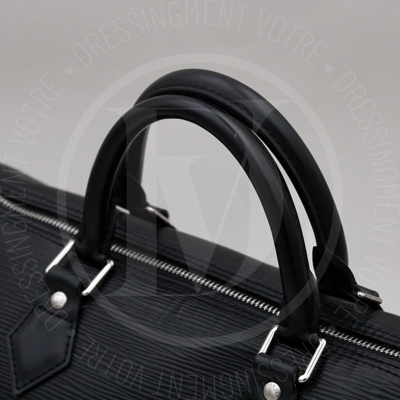 Sac Speedy 35 en cuir épi noir - Louis Vuitton