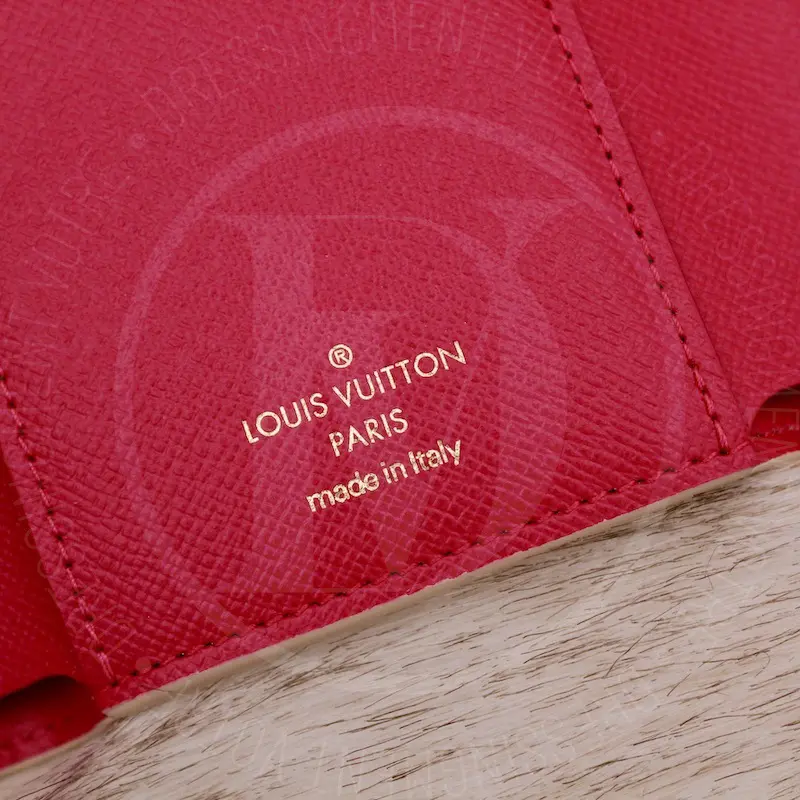 Louis Vuitton Portefeuille Victorine Rouge
