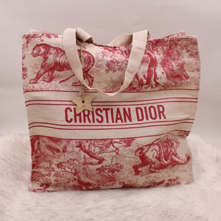 Sac cabas Dioriviera en toile de jouy - Dior Dressingment Votre