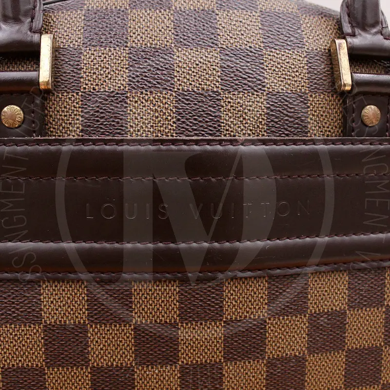 Sac à bandoulière trocadéro en toile Louis Vuitton Brown in Cloth