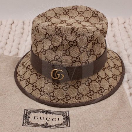 Chapeau Fedora en toile GG - Gucci Dressingment Votre