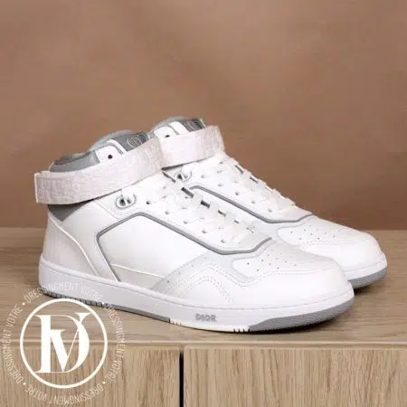 Sneakers B27 MID en cuir blanc p.44 - Dior Sneakers B27 MID en cuir blanc p.44 - Dior Dressingment Votre