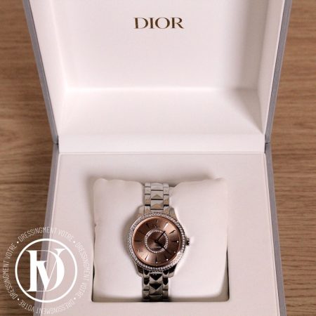 Montre Dior VIII en acier et diamants - Dior Dressingment Votre