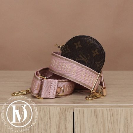 Bandoulière de sac en nylon rose ballerine - Louis Vuitton Dressingment Votre