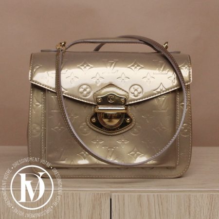 Sac Mirada en cuir vernis beige métallisé - Louis Vuitton Dressingment Votre