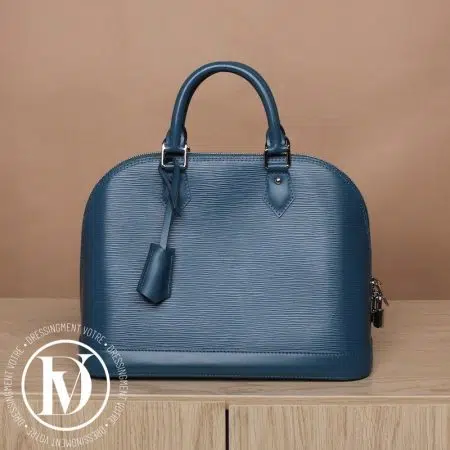 Sac Alma PM en cuir épi cyan - Louis Vuitton Sac Alma PM en cuir épi cyan - Louis Vuitton Dressingment Votre