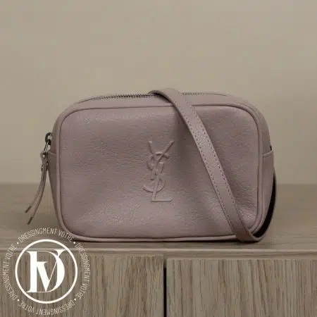 Sac ceinture Lou en cuir grainé rose pâle - Saint Laurent Sac ceinture Lou en cuir grainé rose pâle - Saint Laurent Dressingment Votre