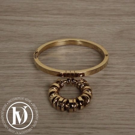 Bracelet en laiton doré - Chloé Dressingment Votre