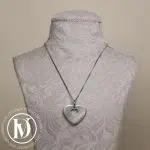 Pendentif Coeur Secret en argent - Poiray Dressingment Votre