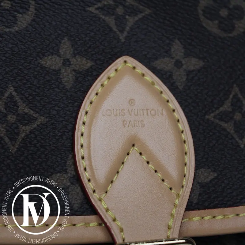 Sac Diane en toile monogram et cuir - Louis Vuitton