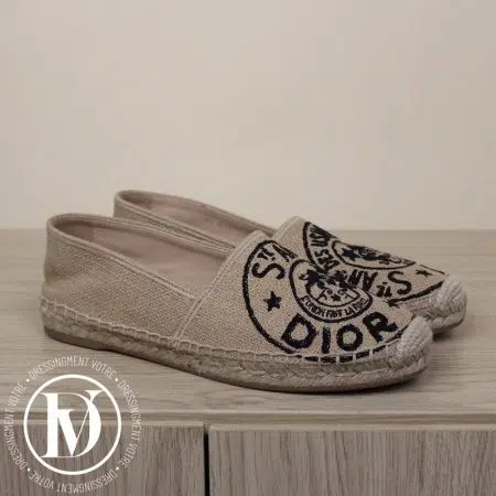 Espadrilles Granville en toile de jute p.38 - Dior Espadrilles Granville en toile de jute p.38 - Dior Dressingment Votre