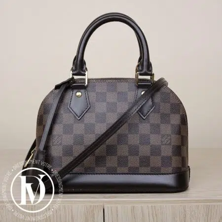 Sac BB Alma en toile damier ébène - Louis Vuitton Sac BB Alma en toile damier ébène - Louis Vuitton Dressingment Votre