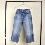 Jeans droit en coton bleu t.27 - Céline Dressingment Votre