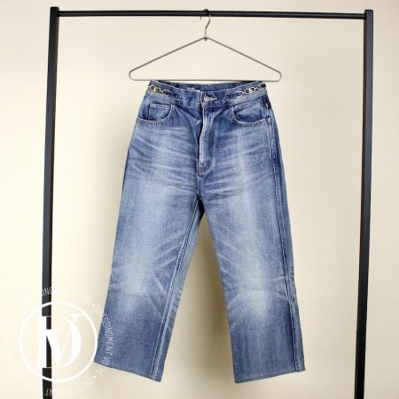 Jeans droit en coton bleu t.27 - Céline Dressingment Votre