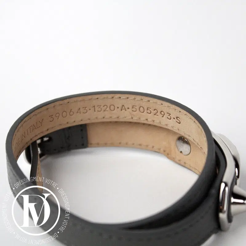 Bracelet Double Tour En Cuir RVC – Bijou Homme Ou Femme, Neuf Avec Étiquettes