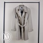 Trench-coat mi-long en coton beige t.40 - Burberry Dressingment Votre