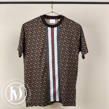 T-shirt oversize monogram en coton t.XS - Burberry Dressingment Votre