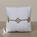 Bracelet Alhambra vintage 5 motifs en or jaune - Van Cleef & Arpels Dressingment Votre