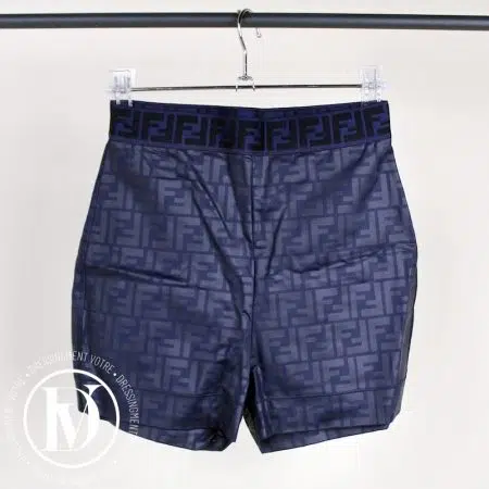 Short cycliste bleu marine t.36 - Fendi Short cycliste bleu marine t.36 - Fendi Dressingment Votre