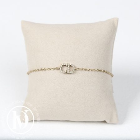 Bracelet Clair D Lune en métal doré - Dior Dressingment Votre