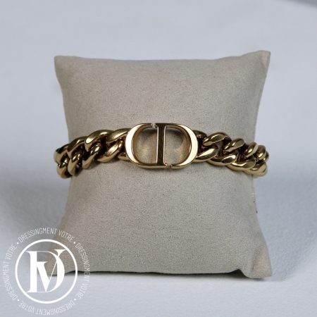 Bracelet 30 Montaigne en métal doré - Dior Dressingment Votre