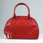 Sac Bowling Montaigne en cuir rouge - Louis Vuitton Dressingment Votre