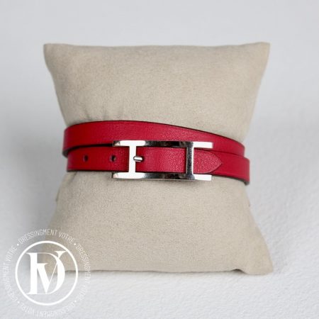 Bracelet Behapi en cuir réversible t.1 - Hermès Dressingment Votre