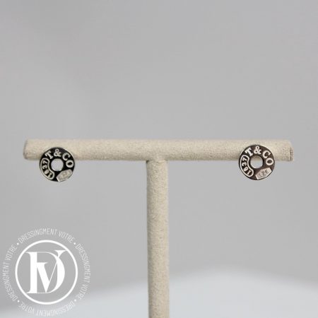 Boucles d'oreilles rondes en argent - Tiffany&Co Dressingment Votre