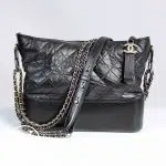 Sac Gabrielle médium en cuir matelassé noir - Chanel Dressingment Votre