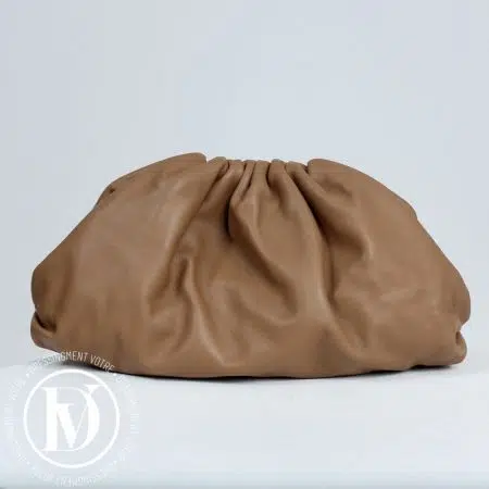 Sac Pouch en cuir camel - Bottega Veneta Sac Pouch en cuir camel - Bottega Veneta Dressingment Votre