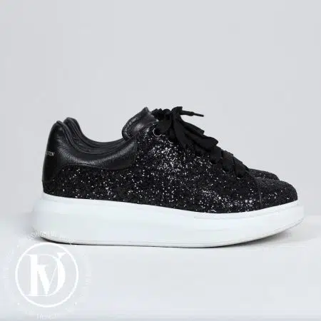 Sneakers Oversize paillettes noires p.40 - Alexander Mcqueen Sneakers Oversize paillettes noires p.40 - Alexander Mcqueen Dressingment Votre