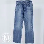 Jeans Serge Flare en coton bleu foncé t.27 (37) - Céline Dressingment Votre