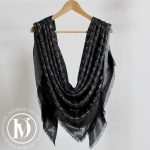 Châle Shine Monogram noir - Louis Vuitton Dressingment Votre
