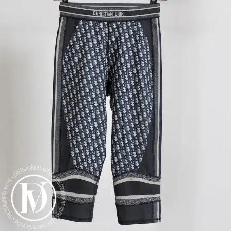 Legging cycliste Dior Oblique bleu marine t.S - Dior Legging cycliste Dior Oblique bleu marine t.S - Dior Dressingment Votre