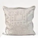 Coussin GM en cachemire gris perle - Hermès Dressingment Votre