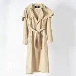 Trench-coat en gabardine de coton beige t.36 - Balmain Dressingment Votre