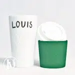 Tasse Louis en porcelaine blanche - Louis Vuitton Dressingment Votre