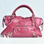 Sac City médium en cuir rose - Balenciaga Dressingment Votre