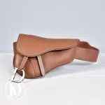 Sac ceinture Saddle en cuir gold t.80 - Dior Dressingment Votre