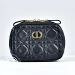 Pochette Caro en cuir noir - Dior Dressingment Votre