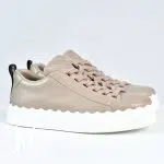 Sneakers basses Lauren en cuir beige p.36 - Chloé Dressingment Votre