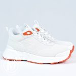 Sneakers Héros en maille blanche p.37,5 - Hermès Dressingment Votre