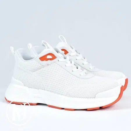 Sneakers Héros en maille blanche p.37,5 - Hermès Sneakers Héros en maille blanche p.37,5 - Hermès Dressingment Votre